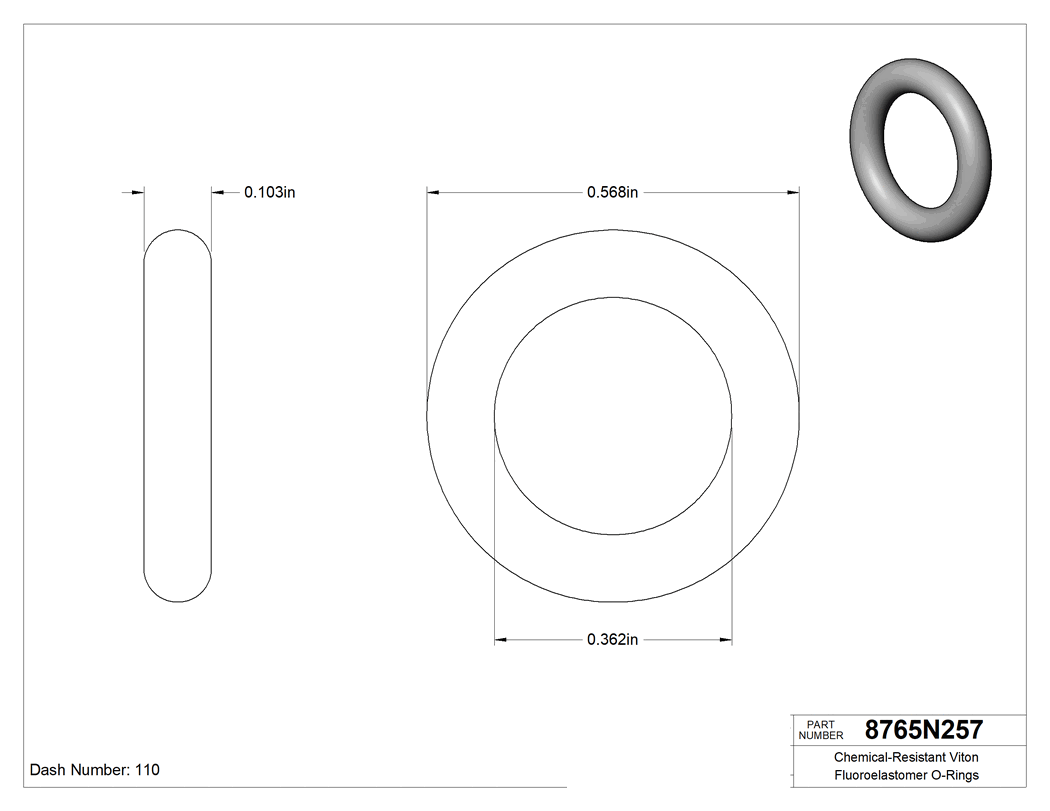 Technical drawing - 8765N25